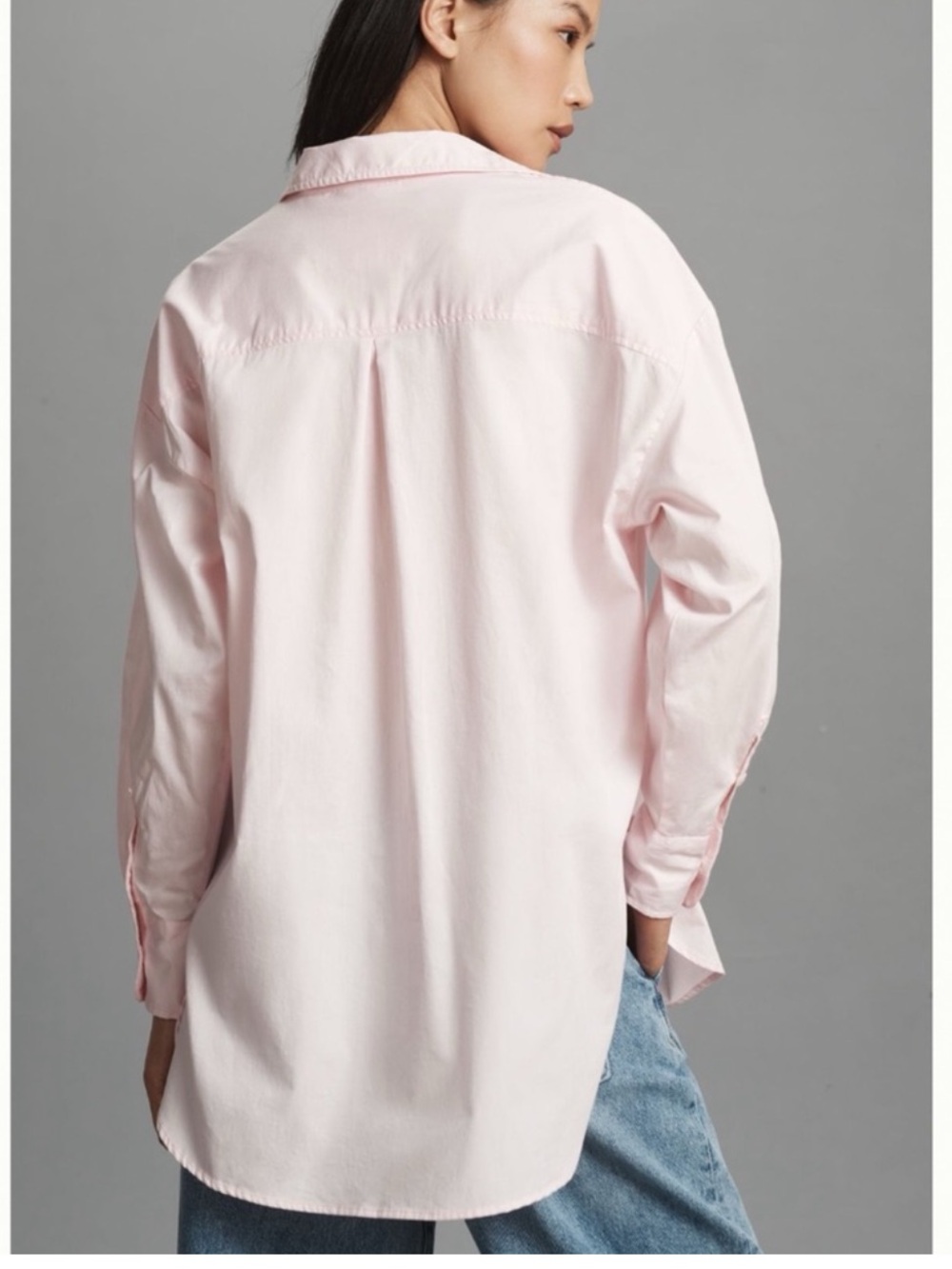 MAEVE Button-Front Shirt - Picture 2 of 8